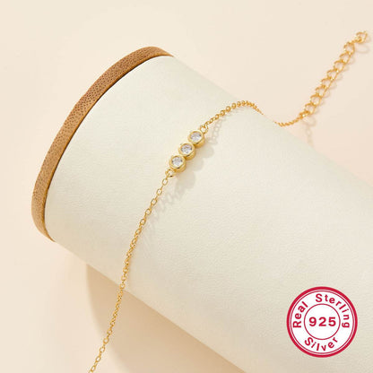 Buycenter 925 Silver Bracelet - Elegant European and American Design - Buy Center