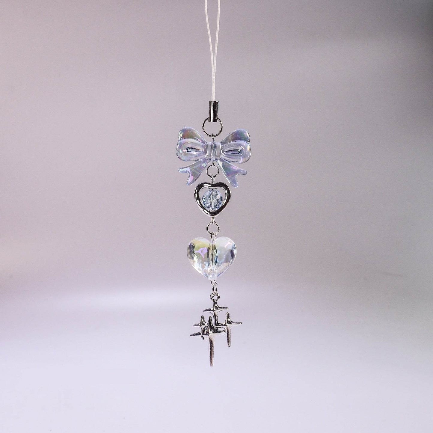 Handmade Blue Clear Heart Beads - Unique Ornaments for Home Decor 2025 - Buy Center