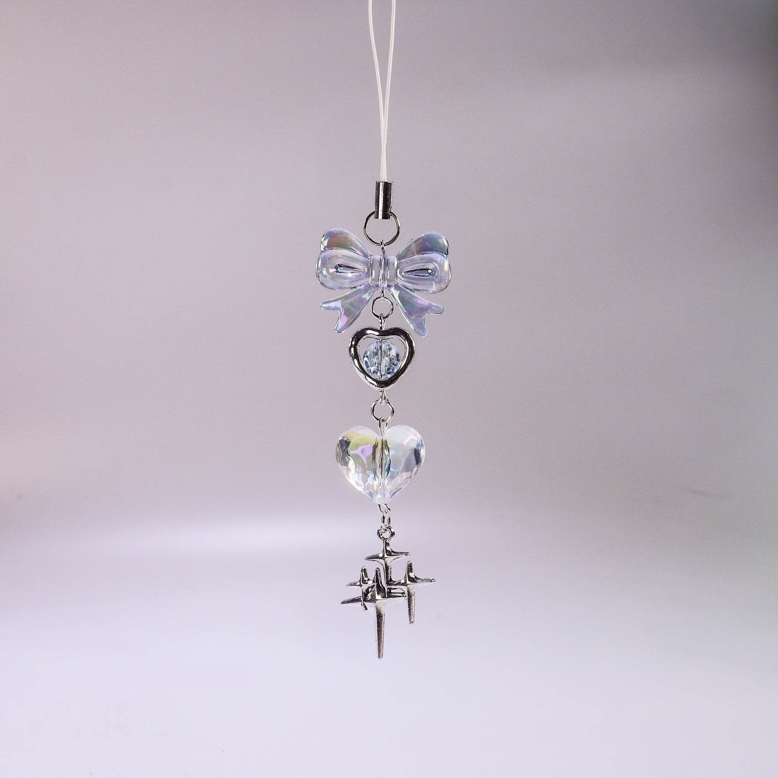 Handmade Blue Clear Heart Beads - Unique Ornaments for Home Decor 2025 - Buy Center