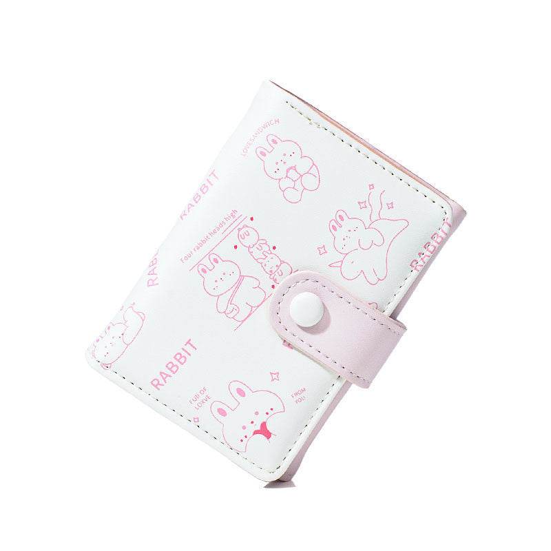 Cute Cartoon Girl's Wallet - Fresh Animal Design, Stylish & Compact - Buy Center