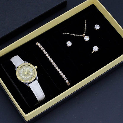 New Ladies Valentine's Day Watch Jewelry Set - Stylish Accessories for Any Occasion - Buy Center
