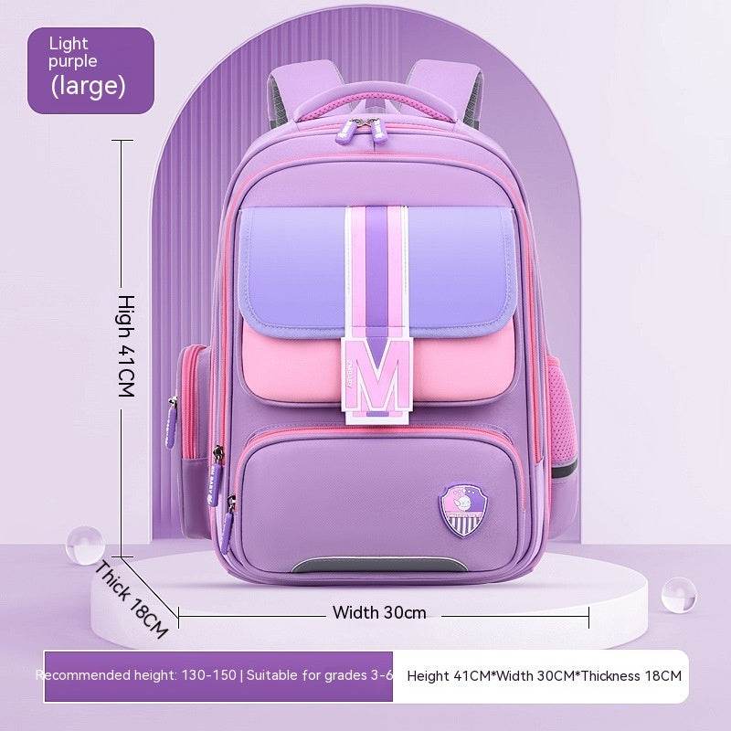Lightweight Children's School Backpack - Spine Protection & Burden Relief - Buy Center