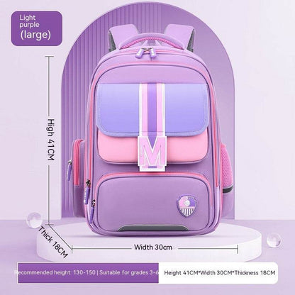 Lightweight Children's School Backpack - Spine Protection & Burden Relief - Buy Center