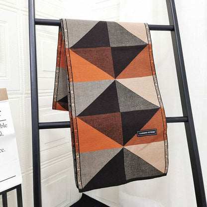 Premium Stylish Knitted Scarf for Men - Trendy Winter Fashion 2025 - Buy Center