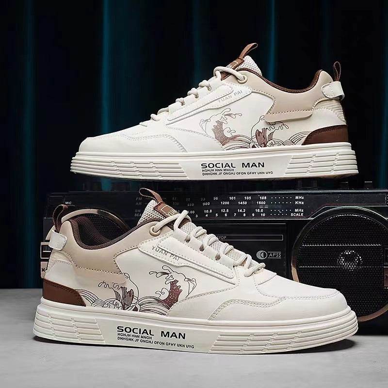 Men's Fashion Sneakers - Trendy Low Top Casual Shoes for Spring 2025 - Buy Center