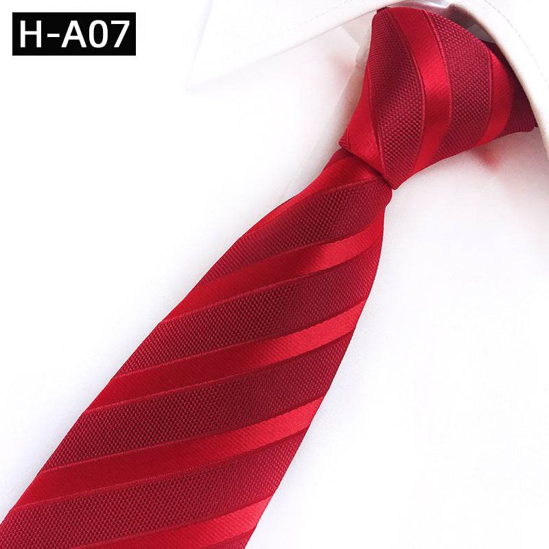 Elegant Red Polyester Fabric Tie - Perfect for Weddings & Formal Events - Buy Center