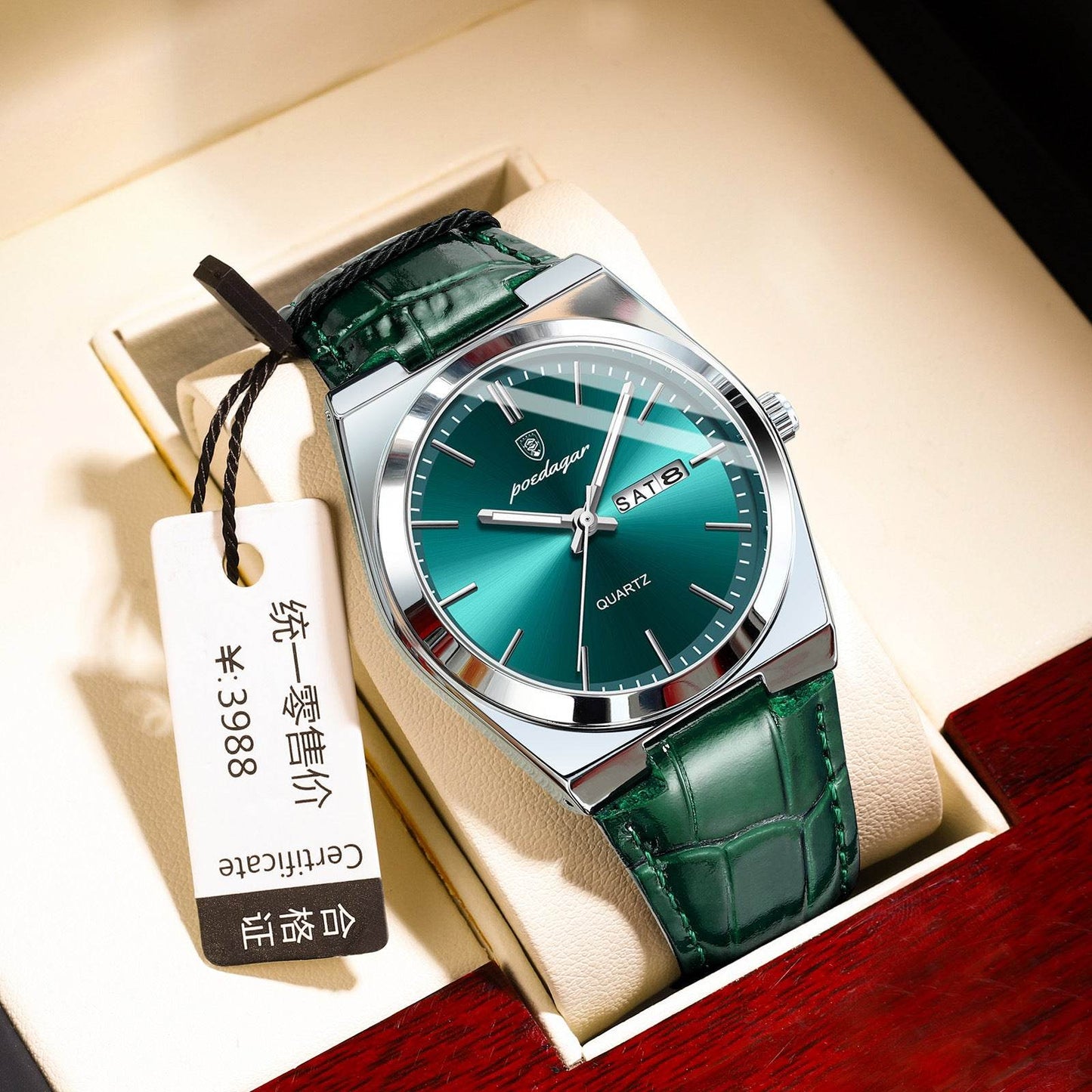 Ultra-Thin Men's Waterproof Quartz Watch - Stylish & Casual Elegance - Buy Center