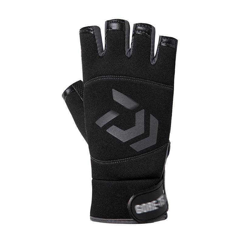 Outdoor Fingerless Fishing Gloves - Waterproof, Windproof for All Anglers - Buy Center