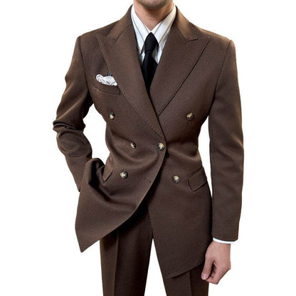 Spring Double Breasted Suit - Slim Fit for All Seasons & Modern Style - Buy Center