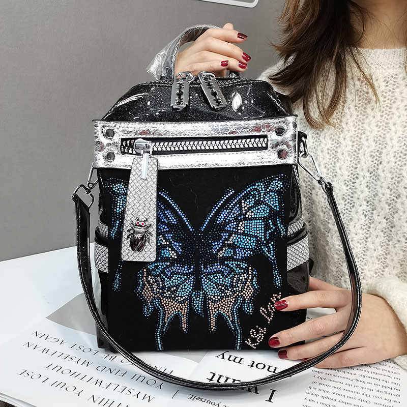 Delicate Rhinestone Butterfly Shoulder Bag - Premium Stylish Evening Accessory - Buy Center
