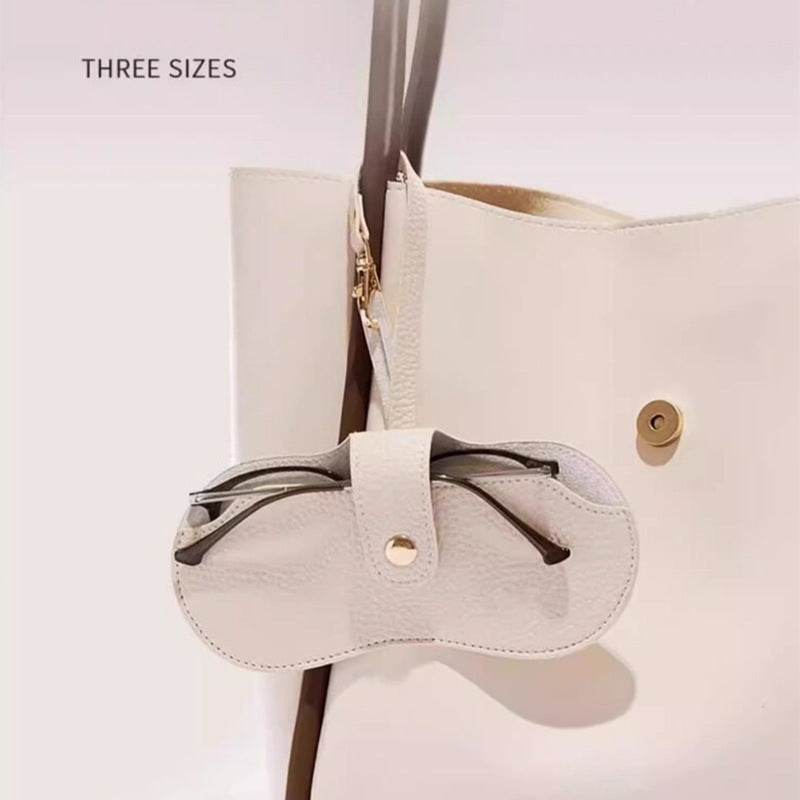 Stylish Portable Glasses Sleeve - Premium Leather Case for All Ages - Buy Center