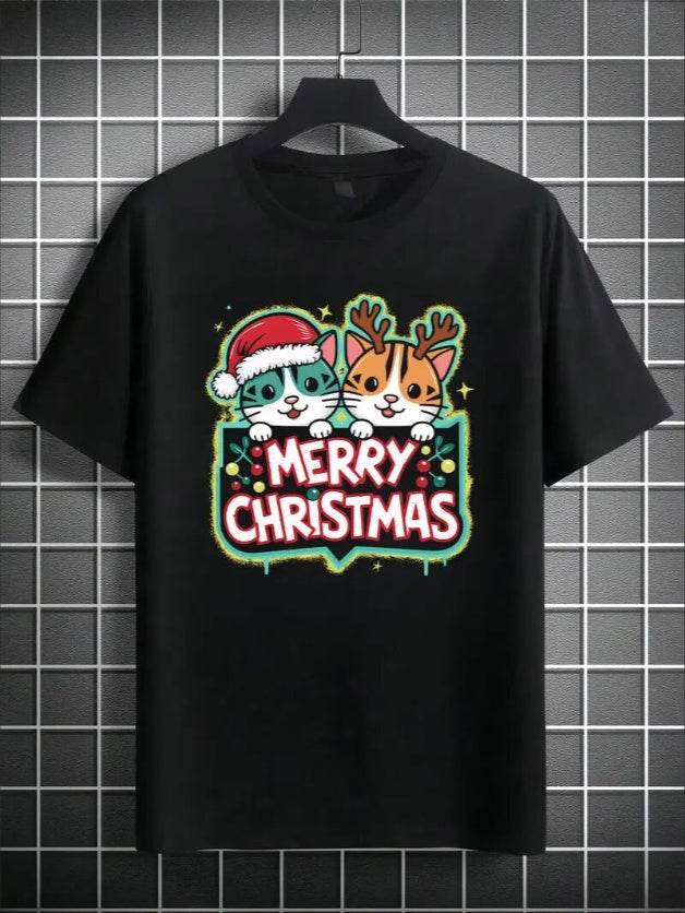 Buycenter Men's Printed Short Sleeve T-Shirt - Comfortable Fit, Stylish Design - Buy Center