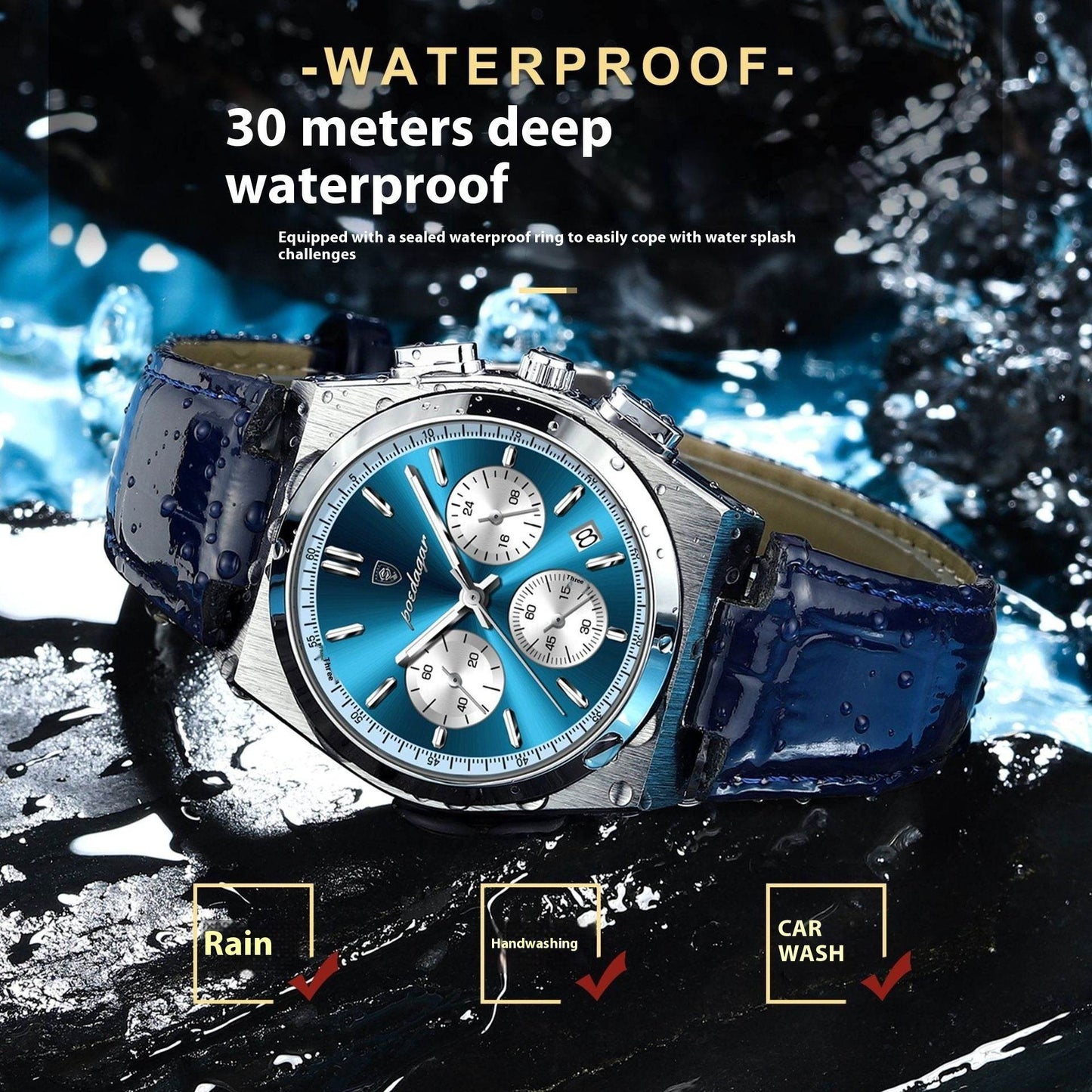 Ultra-Thin Men's Quartz Watch - Premium Stylish Picks, Casual Elegance - Buy Center