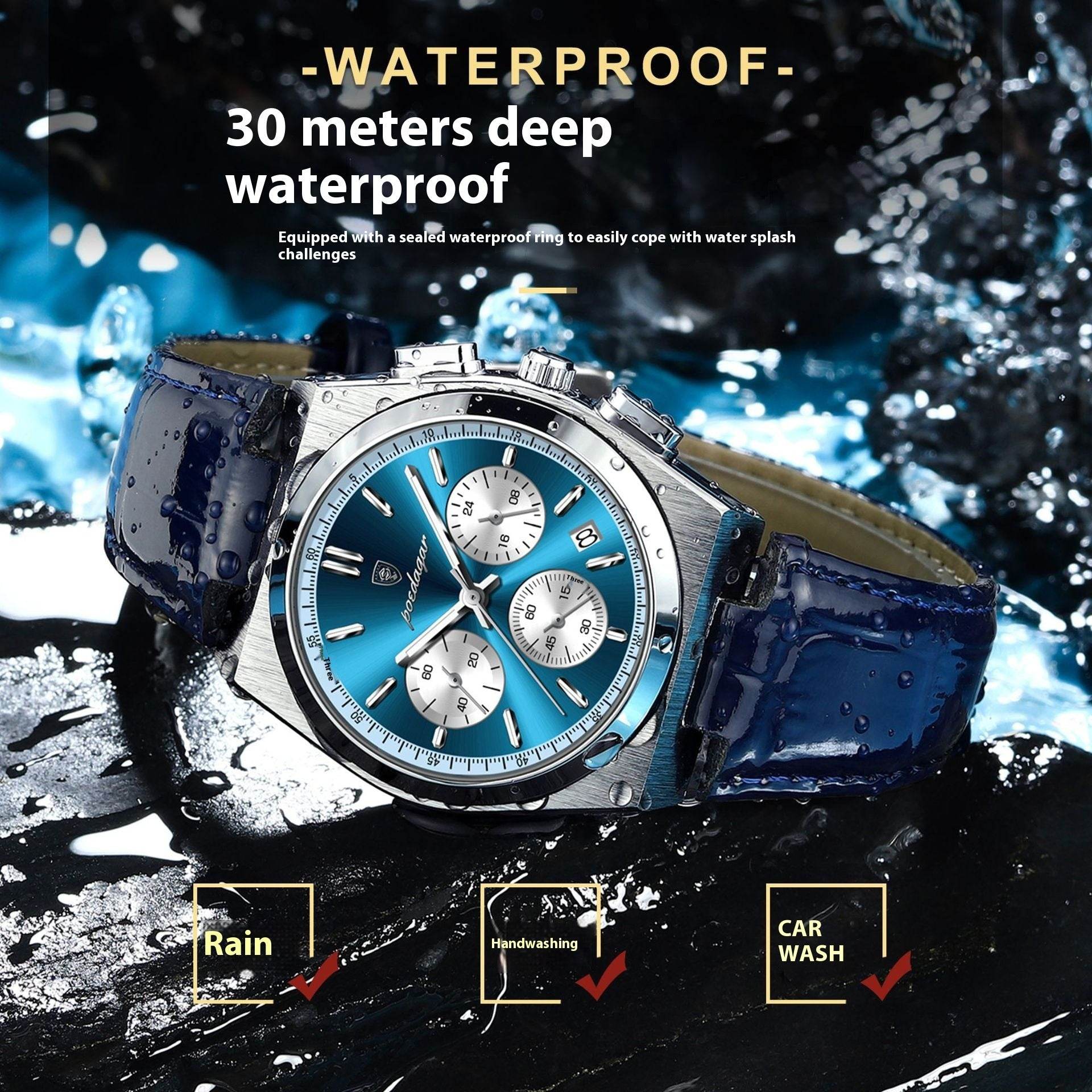 Ultra-Thin Men's Quartz Watch - Premium Stylish Picks, Casual Elegance - Buy Center