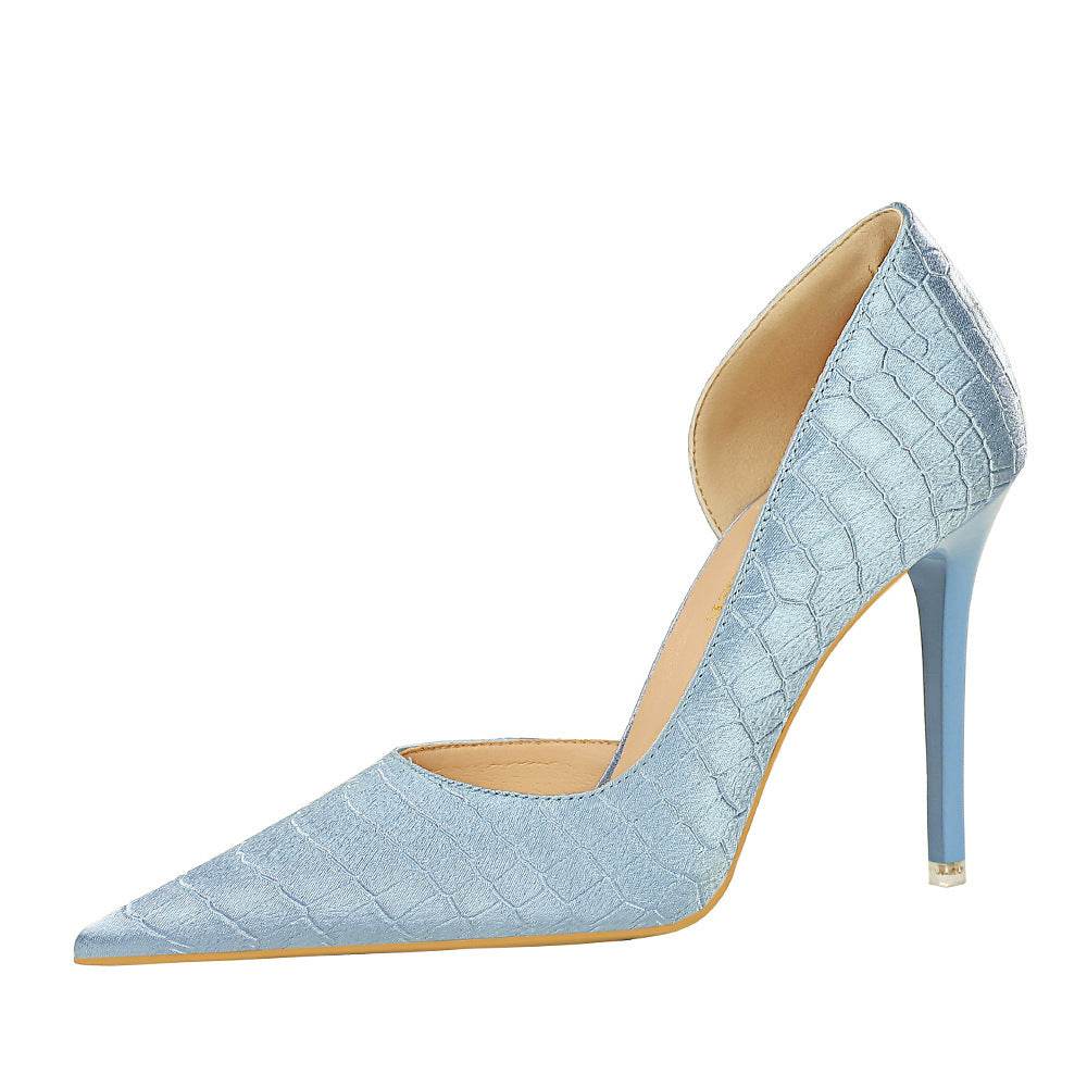 Buycenter Women's Stiletto High Heels - Elegant Sky Blue & More - Buy Center