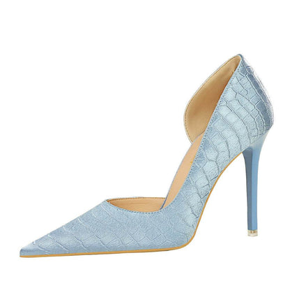 Buycenter Women's Stiletto High Heels - Elegant Sky Blue & More - Buy Center