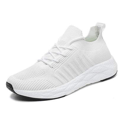 Men's Flying Woven Sneakers - Breathable Mesh Casual Shoes for 2025 - Buy Center