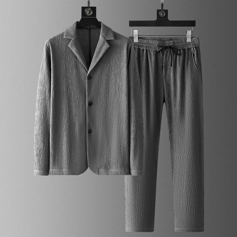 Buycenter Casual Suit - High Elastic Loose Fit for Summer Comfort - Buy Center