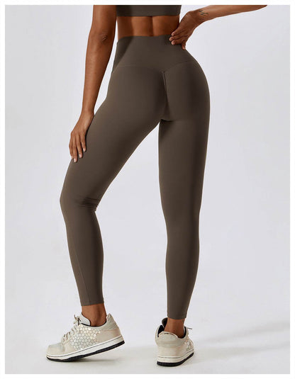 Quick-Drying Nude Feel Yoga Pants - Stylish Leggings for Outdoor Fitness - Buy Center