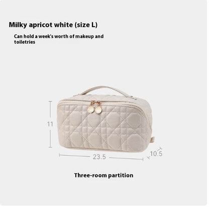 Portable Travel Makeup Bag - Stylish PU Leather for Professionals 2025 - Buy Center