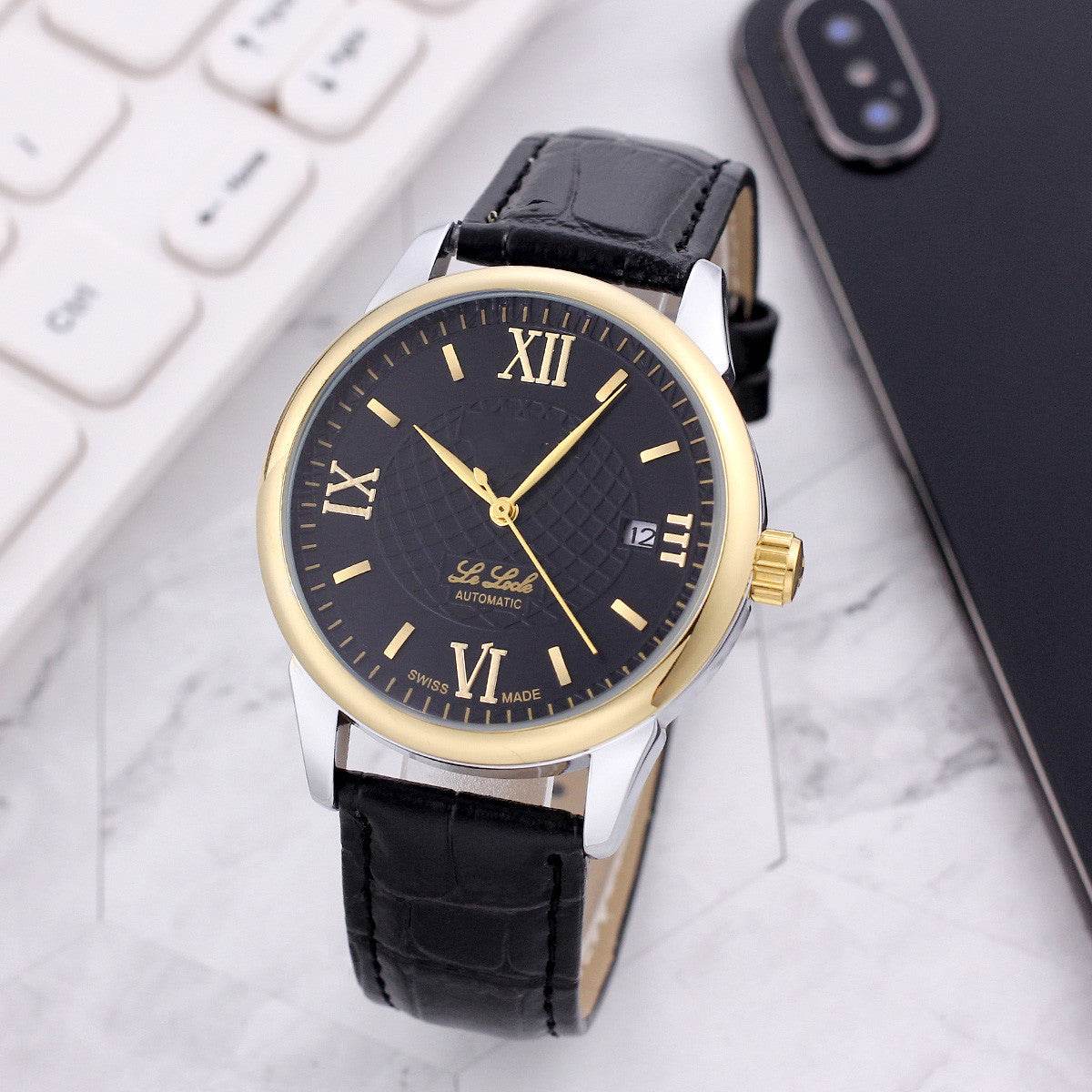 Men's Mechanical Quartz Watch - Stylish & Waterproof for Business 2025 - Buy Center