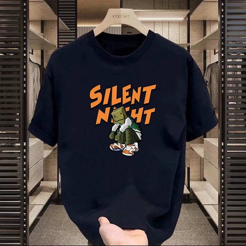 Buycenter High Street Printed Motorcycle T-Shirt - Short Sleeve for Casual Style - Buy Center