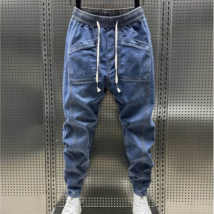 Trendy Men's Ankle Length Pants - Slim Fit in Green, Blue, and Gray - Buy Center