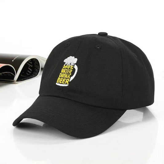 Buycenter Embroidered Baseball Hat - Adjustable Cotton Cap for Spring/Summer - Buy Center