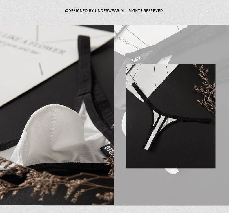 Men's T-Back Briefs - Low Waist Ice Silk Comfort in Solid Colors - Buy Center