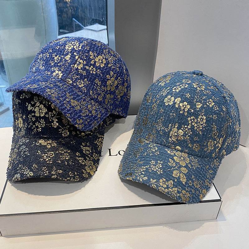 Buycenter Korean Style Retro Printed Cap - Adjustable Sun Protection Hat - Buy Center