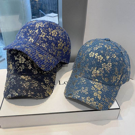 Buycenter Korean Style Retro Printed Cap - Adjustable Sun Protection Hat - Buy Center