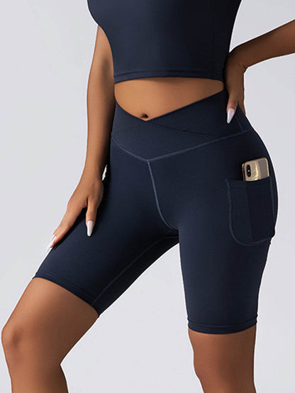 High Waist Tummy Control Biker Shorts - Stylish & Gym-Friendly for Women - Buy Center
