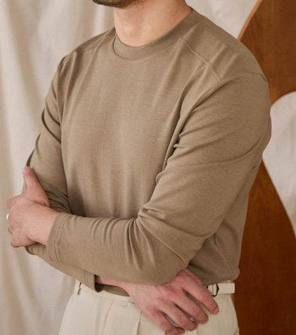 Buycenter Slim Fit Casual Base Shirt for Men - Solid Color Options Available - Buy Center