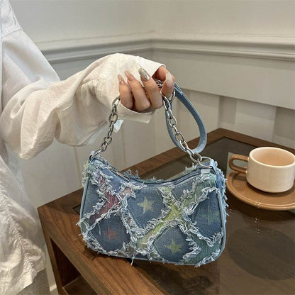 Buycenter Women's Lattice Casual Shoulder Bag - Stylish & Versatile Design - Buy Center