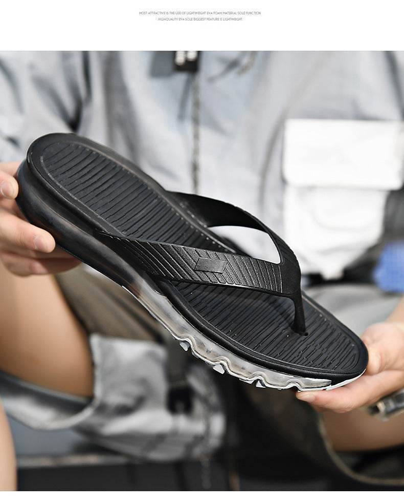 Buycenter Stylish Open Toe Flip Flops - Comfortable Beach Sandals for Men - Buy Center