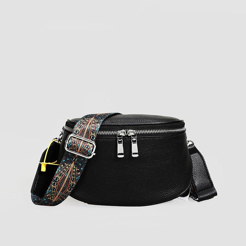 Buycenter Casual Crossbody Bag - Soft Genuine Leather & Trendy Design - Buy Center