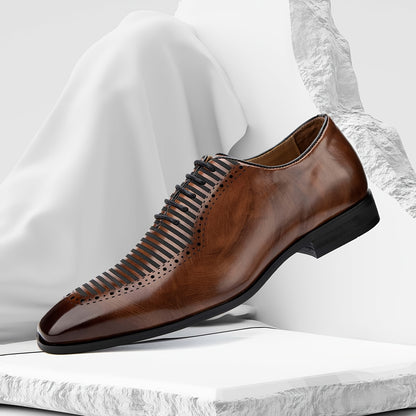 Mens Fashion Business Oxfords Formal Wedding Shoes