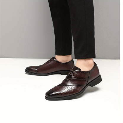 Elegant Mens Oxford Shoes  Perfect for Weddings Parties And OfficeWear