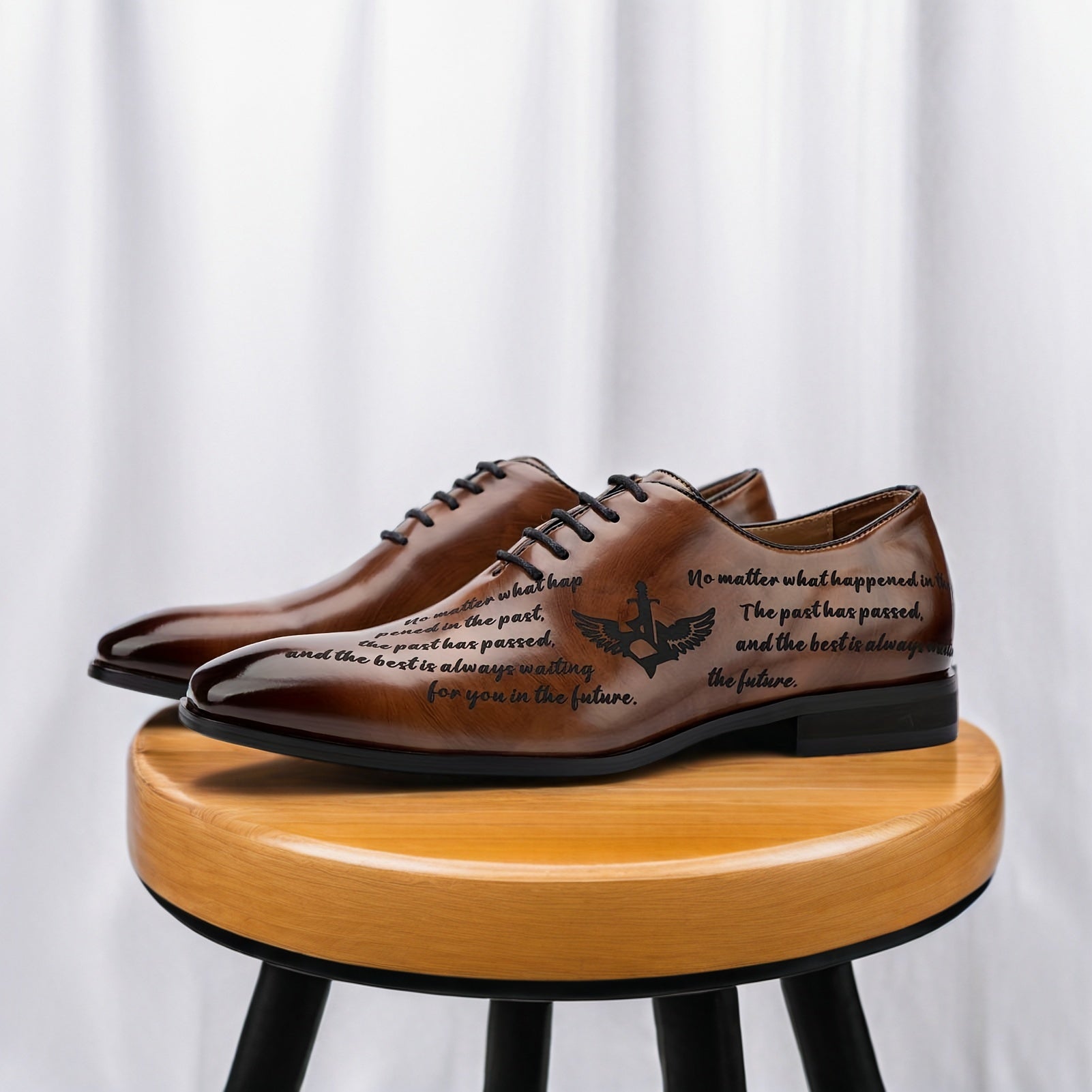 Mens Fashion Business Shoes Casual LaceUp Shoes